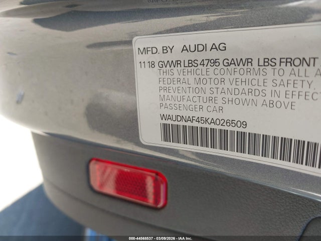 2019 AUDI A4 WAUDNAF45KA026509 Photo 8