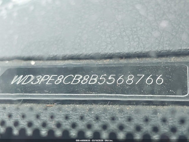 Aukcja sprzedaży 2011 Mercedes-benz Sprinter 2500 High Roof, vin: WD3PE8CB8B5568766, numer aukcji: 44568638