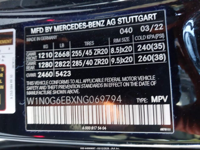 2022 MERCEDES-BENZ AMG GLC 43 W1N0G6EBXNG069794 Photo 8