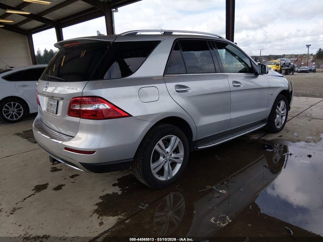 44568813 :رقم المزاد ، 4JGDA5HB3CA043680 vin ، 2012 Mercedes-benz Ml 350 4matic مزاد بيع