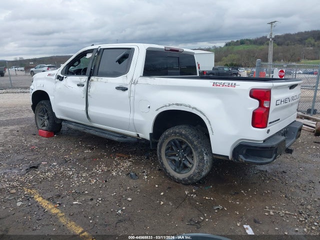 44568833 :رقم المزاد ، 3GCPYFED9MG179968 vin ، 2021 Chevrolet Silverado 1500 4wd  Short Bed Lt Trail Boss مزاد بيع