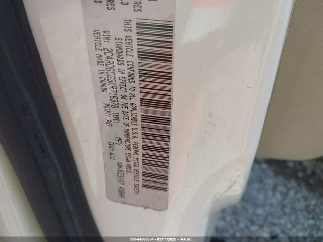 Dodge Grand Caravan Sxt 2019 2C4RDGCG3KR716378 Image 9