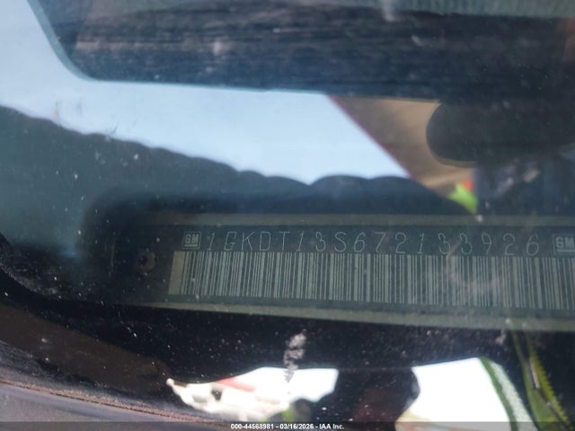 2007 Gmc Envoy Sle მანქანა იყიდება აუქციონზე, vin: 1GKDT13S672133926, აუქციონის ნომერი: 44568981