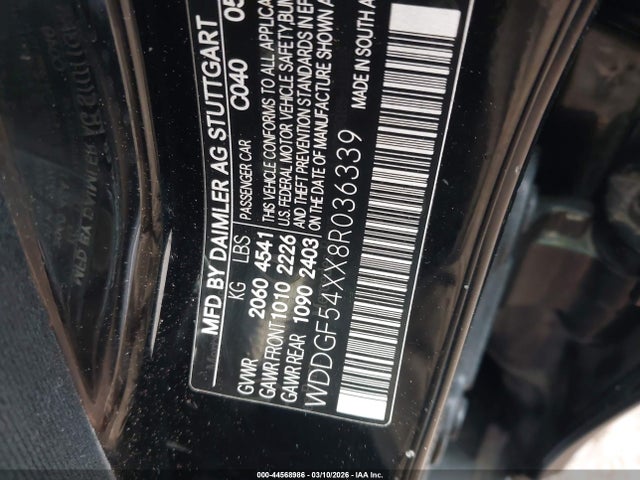 Aukcja sprzedaży 2008 Mercedes-benz C 300, vin: WDDGF54XX8R036339, numer aukcji: 44568986