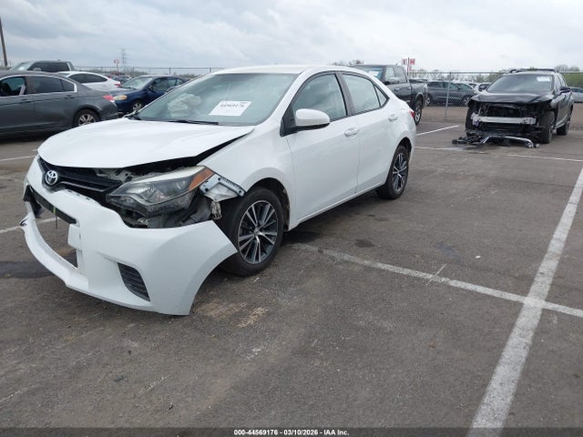 2016 Toyota Corolla Le მანქანა იყიდება აუქციონზე, vin: 2T1BURHE7GC570630, აუქციონის ნომერი: 44569176