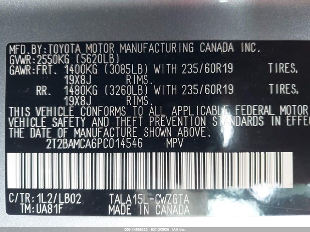 2023 LEXUS RX 350 2T2BAMCA6PC014546 Photo 8