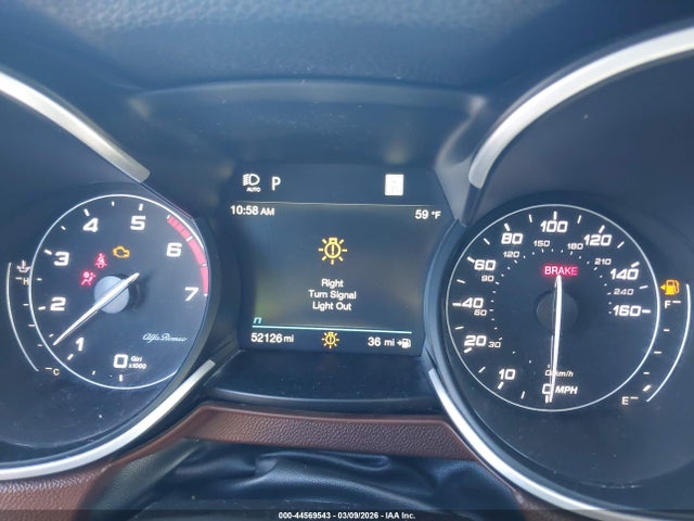 44569543 :رقم المزاد ، ZASPAKBN0M7D09519 vin ، 2021 Alfa Romeo Stelvio Ti Awd مزاد بيع