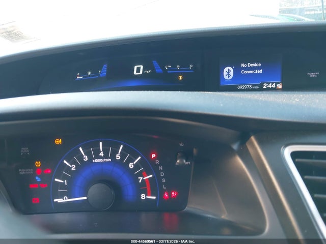 44569561 :رقم المزاد ، 19XFB2F59FE702384 vin ، 2015 Honda Civic Lx مزاد بيع