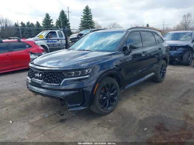 2022 Kia Sorento Sx მანქანა იყიდება აუქციონზე, vin: 5XYRK4LF7NG086448, აუქციონის ნომერი: 44569620