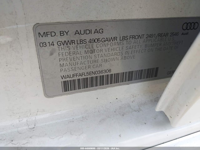 2014 AUDI A4 WAUFFAFL5EN036306 Photo 8