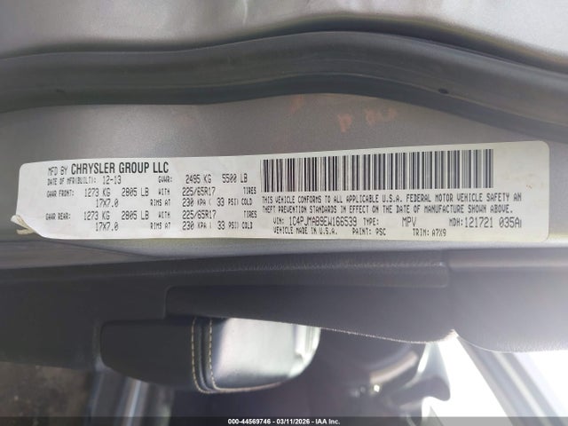 Jeep Cherokee Sport 2014 1C4PJMAB9EW166539 Image 9