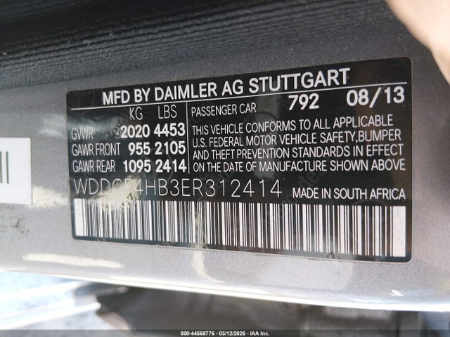 Продаж на аукціоні авто 2014 Mercedes-benz C 250 Sport, vin: WDDGF4HB3ER312414, номер лоту: 44569776