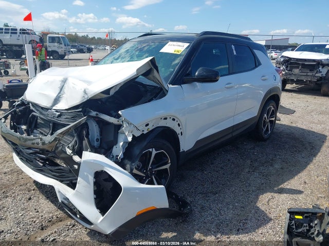 Aukcja sprzedaży 2022 Chevrolet Trailblazer Fwd Rs, vin: KL79MTSL2NB143979, numer aukcji: 44569868
