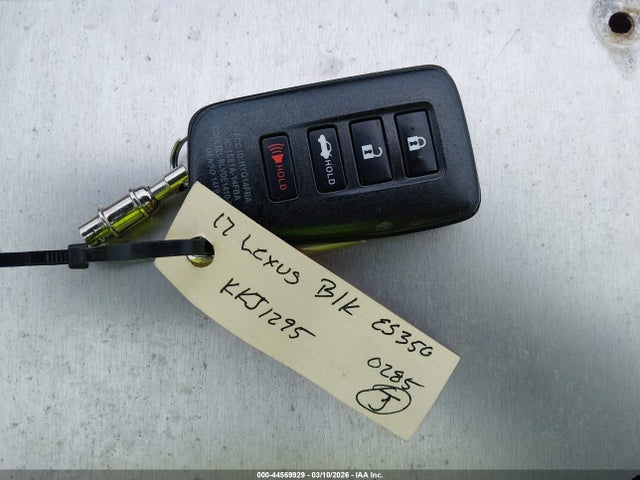 44569929 :رقم المزاد ، 58ABK1GG4HU060285 vin ، 2017 Lexus Es 350 مزاد بيع