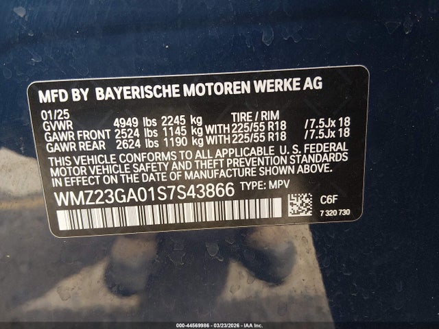Mini Countryman Cooper S 2025 WMZ23GA01S7S43866 Image 9