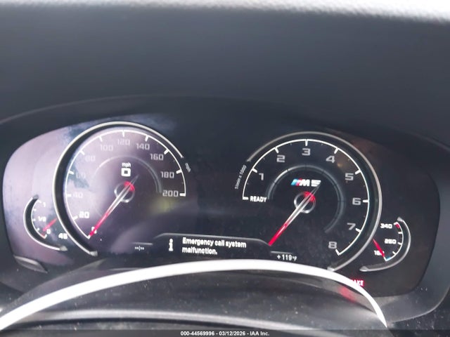 Продаж на аукціоні авто 2018 Bmw M5, vin: WBSJF0C51JB282593, номер лоту: 44569996