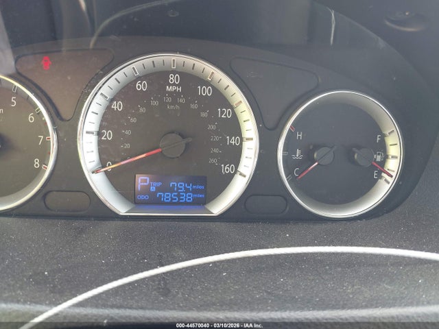 2009 Hyundai Sonata Gls მანქანა იყიდება აუქციონზე, vin: 5NPET46C49H460137, აუქციონის ნომერი: 44570040