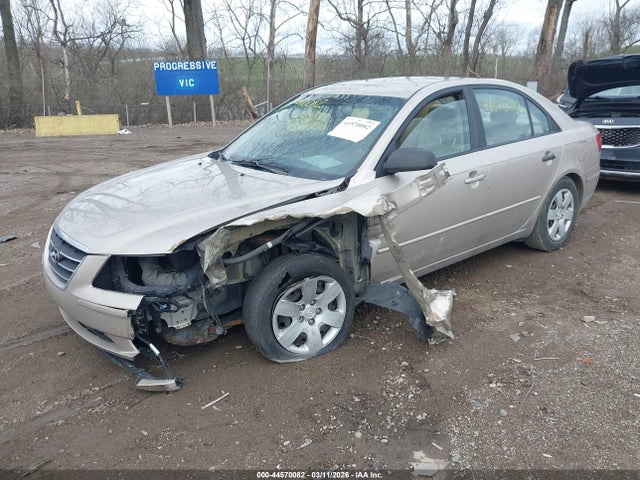 2010 Hyundai Sonata Gls მანქანა იყიდება აუქციონზე, vin: 5NPET4AC0AH586460, აუქციონის ნომერი: 44570082