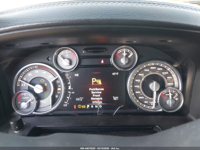 44570220 :رقم المزاد ، 3C63RRNL0HG627662 vin ، 2017 Ram 3500 Limited  4x4 6'4 Box مزاد بيع