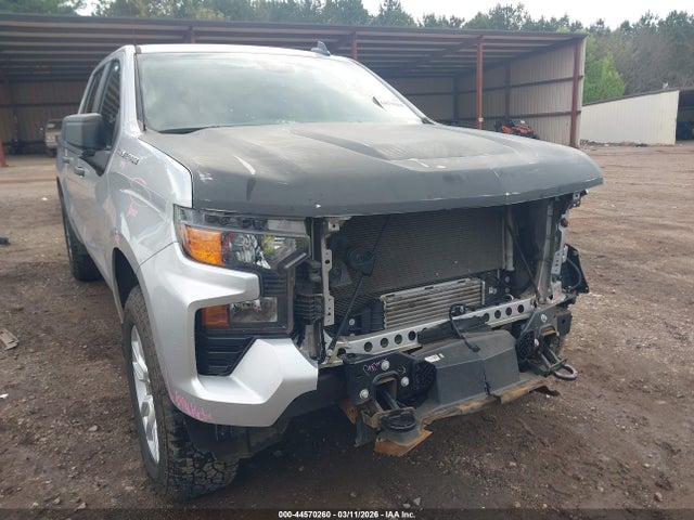 44570260 :رقم المزاد ، 1GCPDBEK8NZ571151 vin ، 2022 Chevrolet Silverado 1500 4wd  Short Bed Custom مزاد بيع