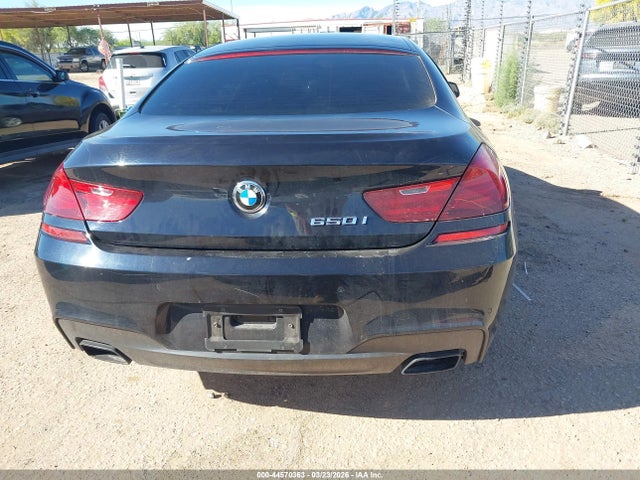 44570363 :رقم المزاد ، WBA6B2C50FGB99235 vin ، 2015 Bmw 650i Gran Coupe مزاد بيع