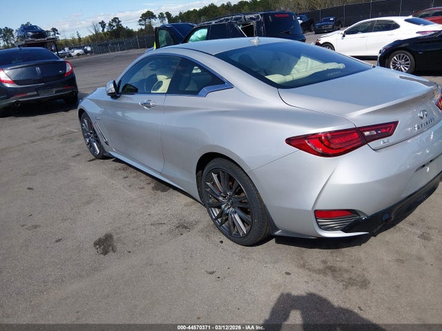 44570371 :رقم المزاد ، JN1FV7EL8HM701397 vin ، 2017 Infiniti Q60 3.0t Red Sport 400 مزاد بيع
