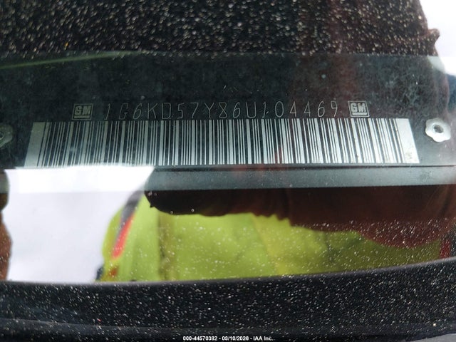 Продаж на аукціоні авто 2006 Cadillac Dts Standard, vin: 1G6KD57Y86U104469, номер лоту: 44570382