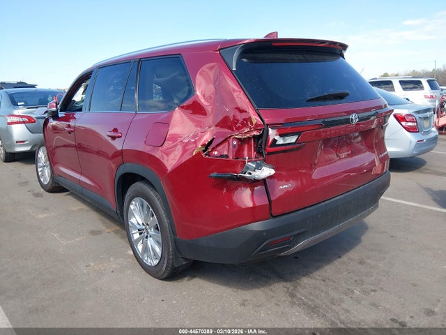 Aukcja sprzedaży 2026 Toyota Grand Highlander Platinum, vin: 5TDAAAB50TS117093, numer aukcji: 44570389