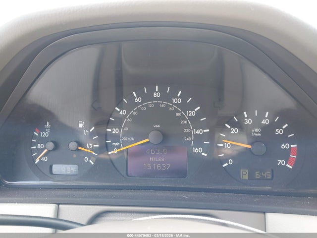 Продаж на аукціоні авто 2003 Mercedes-benz E 320 4matic, vin: WDBJH82J33X089946, номер лоту: 44570483