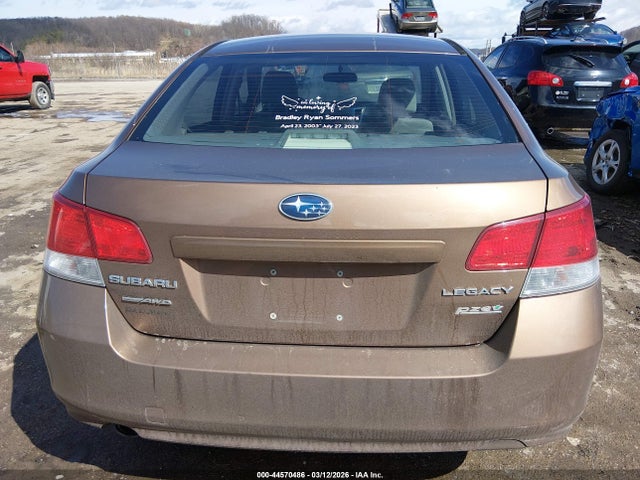 Aukcja sprzedaży 2011 Subaru Legacy 2.5i Premium, vin: 4S3BMBG62B3251199, numer aukcji: 44570486