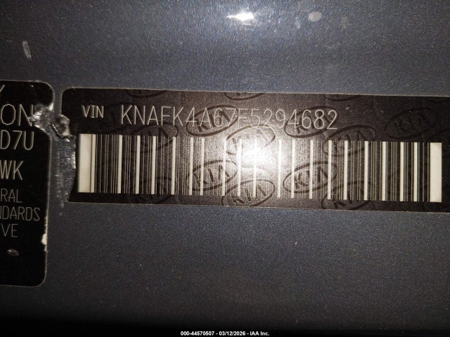 2015 Kia Forte Lx მანქანა იყიდება აუქციონზე, vin: KNAFK4A67F5294682, აუქციონის ნომერი: 44570507