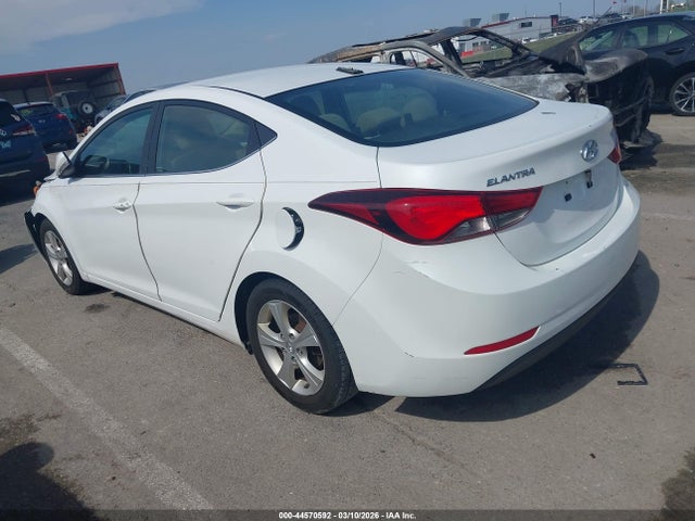 44570592 :رقم المزاد ، 5NPDH4AE8GH675958 vin ، 2016 Hyundai Elantra Value Edition مزاد بيع