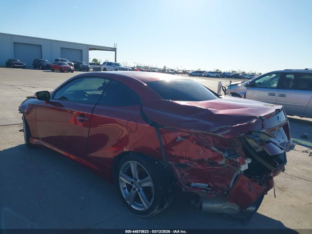 Aukcja sprzedaży 2012 Lexus Is 250c, vin: JTHFF2C22C2526364, numer aukcji: 44570823