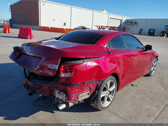 Aukcja sprzedaży 2012 Lexus Is 250c, vin: JTHFF2C22C2526364, numer aukcji: 44570823
