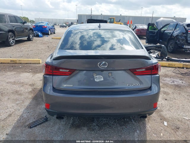Aukcja sprzedaży 2016 Lexus Is 200t, vin: JTHBA1D28G5036280, numer aukcji: 44570840