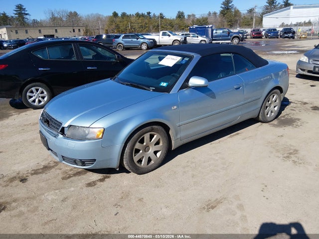 44570845 :رقم المزاد ، WAUDT48H44K013271 vin ، 2004 Audi A4 3.0 مزاد بيع