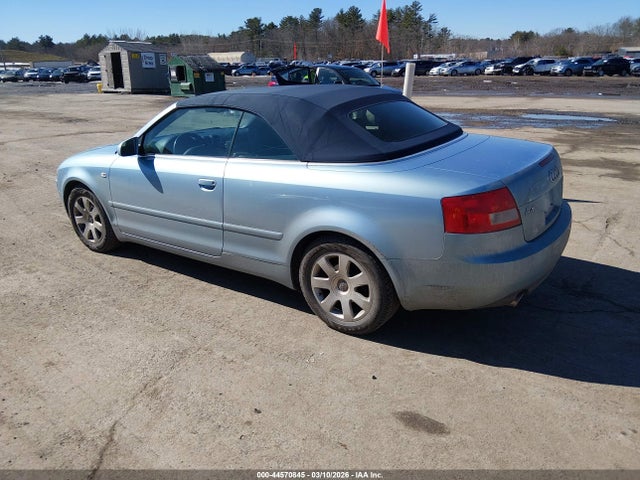 44570845 :رقم المزاد ، WAUDT48H44K013271 vin ، 2004 Audi A4 3.0 مزاد بيع