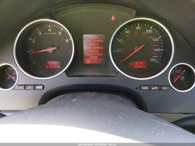 44570845 :رقم المزاد ، WAUDT48H44K013271 vin ، 2004 Audi A4 3.0 مزاد بيع