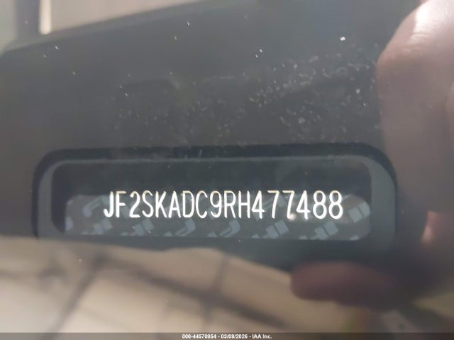 Aukcja sprzedaży 2024 Subaru Forester Premium, vin: JF2SKADC9RH477488, numer aukcji: 44570854