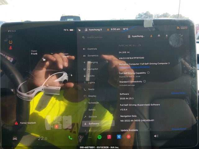 2023 TESLA MODEL 3 5YJ3E1EA7PF611340 Photo 6