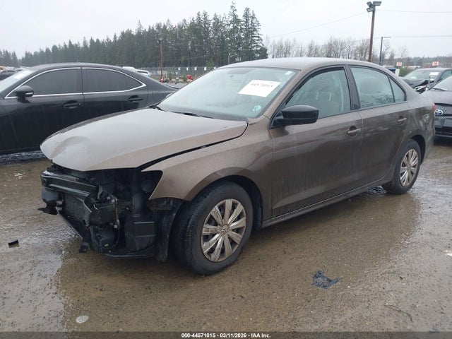 2013 Volkswagen Jetta 2.0l S მანქანა იყიდება აუქციონზე, vin: 3VW2K7AJ3DM271928, აუქციონის ნომერი: 44571015
