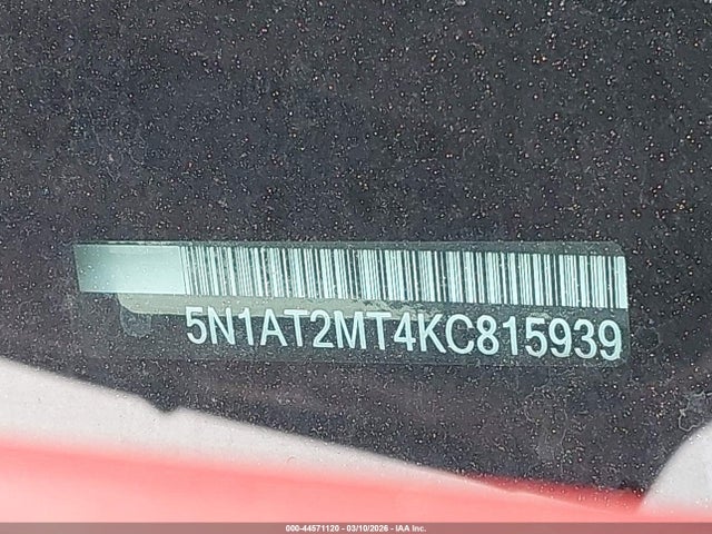 Nissan Rogue Sl 2019 5N1AT2MT4KC815939 Image 9
