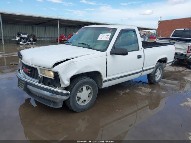 44571194 :رقم المزاد ، 1GTEC14W7WZ554089 vin ، 1998 Gmc Sierra 1500 Sl Wideside مزاد بيع