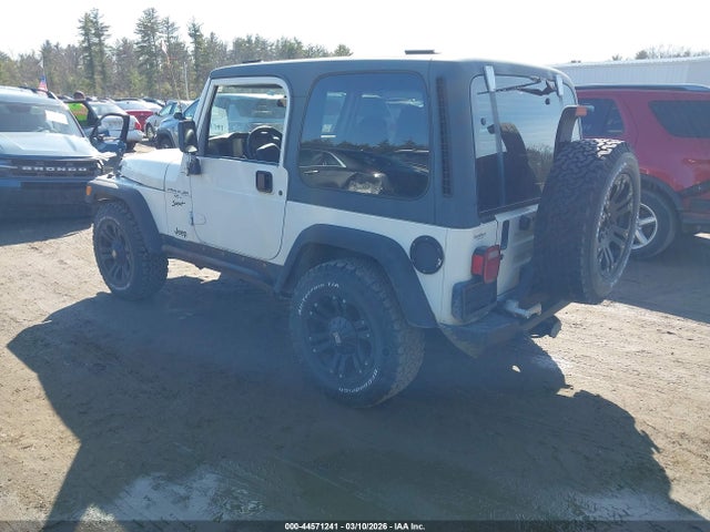 Aukcja sprzedaży 2001 Jeep Wrangler Sport, vin: 1J4FA49SX1P358664, numer aukcji: 44571241