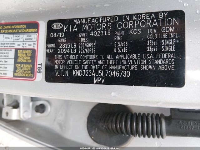 2020 KIA SOUL KNDJ23AU5L7046730 Photo 8