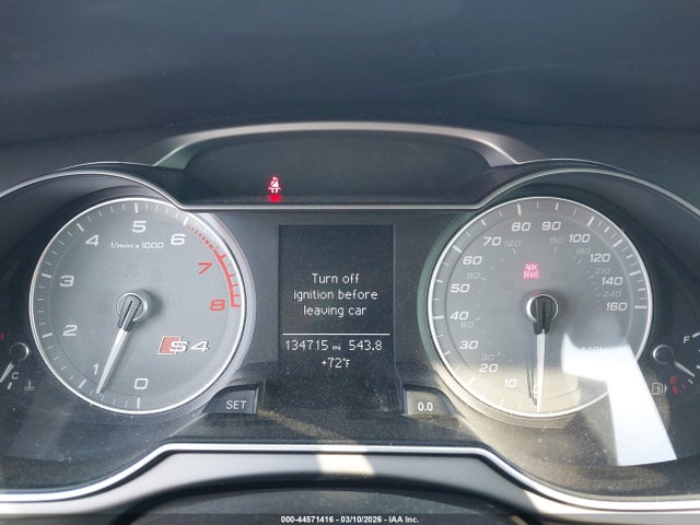 2014 Audi S4 3.0t Premium Plus მანქანა იყიდება აუქციონზე, vin: WAUDGAFL6EA073621, აუქციონის ნომერი: 44571416