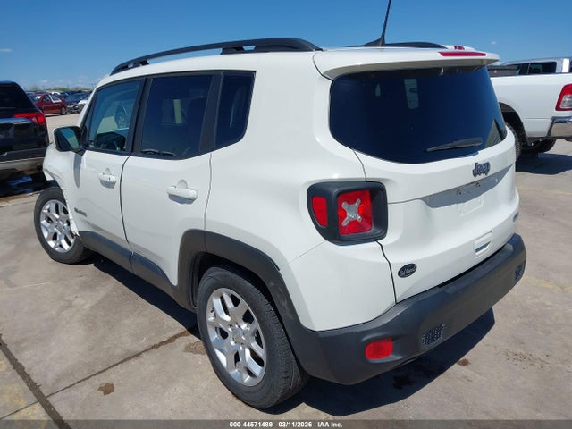 Продаж на аукціоні авто 2018 Jeep Renegade Latitude Fwd, vin: ZACCJABBXJPH61984, номер лоту: 44571489