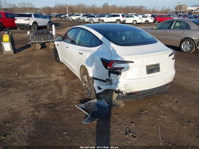 2025 Tesla Model 3 Long Range Rear-wheel Drive/standard Rear-wheel Drive მანქანა იყიდება აუქციონზე, vin: 5YJ3E1EA9SF043987, აუქციონის ნომერი: 44571520
