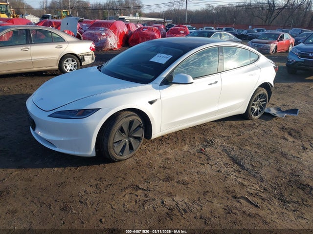 2025 Tesla Model 3 Long Range Rear-wheel Drive/standard Rear-wheel Drive მანქანა იყიდება აუქციონზე, vin: 5YJ3E1EA9SF043987, აუქციონის ნომერი: 44571520