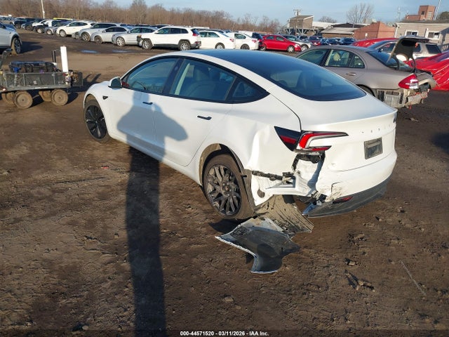 2025 Tesla Model 3 Long Range Rear-wheel Drive/standard Rear-wheel Drive მანქანა იყიდება აუქციონზე, vin: 5YJ3E1EA9SF043987, აუქციონის ნომერი: 44571520